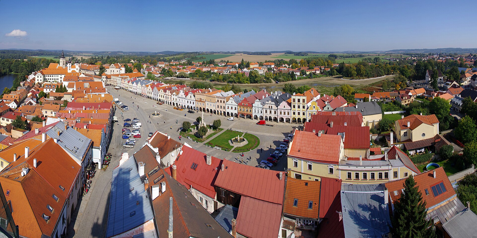 Telč, Třeboň a Jindřichův Hradec